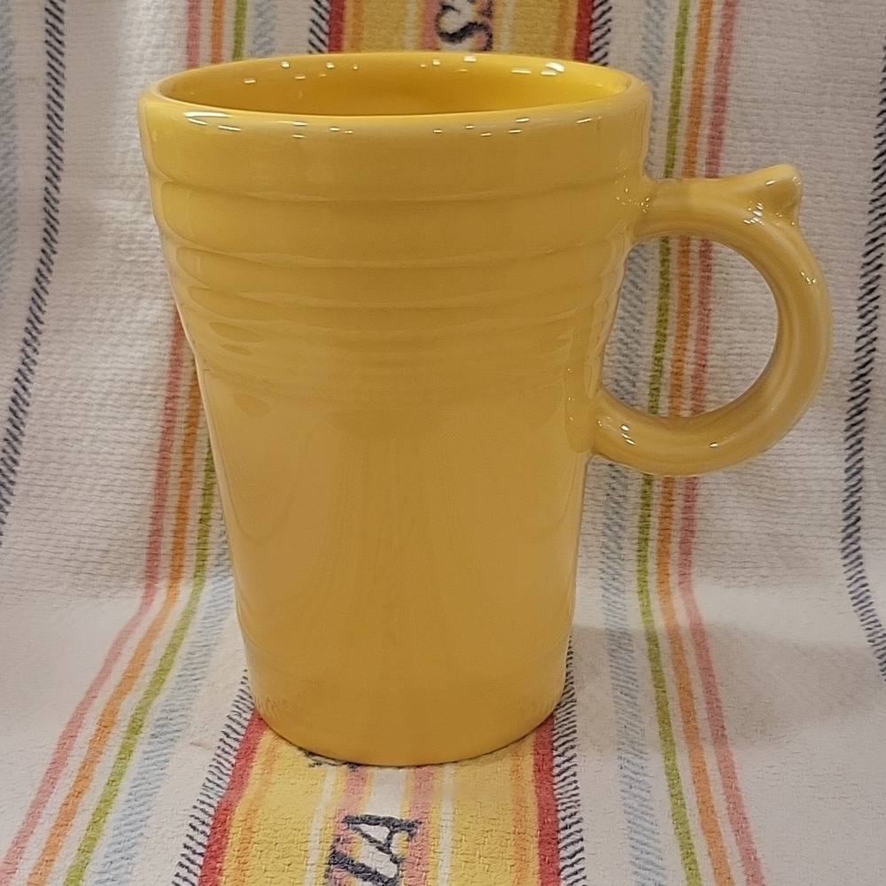 Fiesta Kohls Latte Mug Retired Sunflower